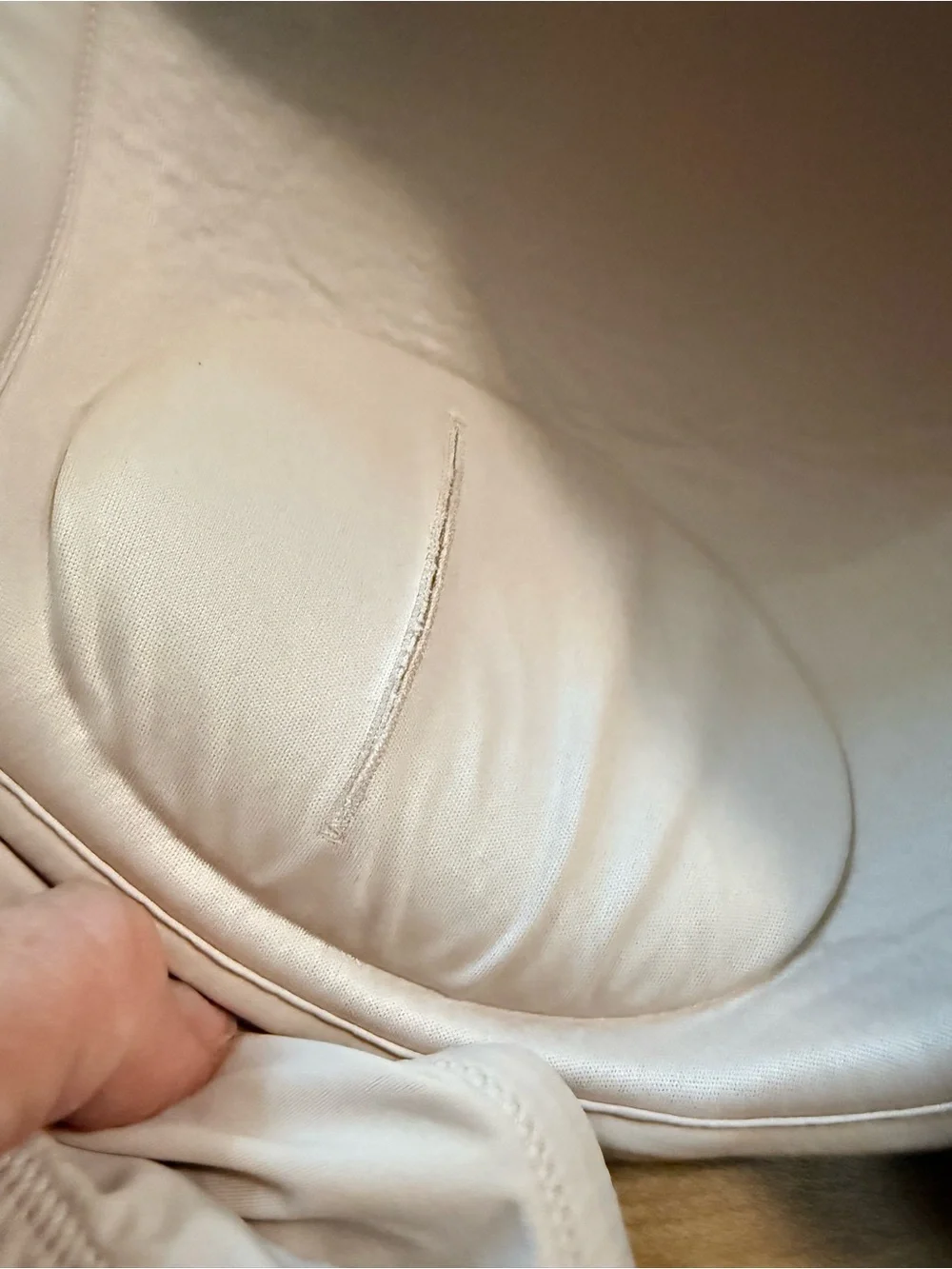 ThirdLove 24/7 Classic Contour Plunge Bra‎ 36G Nude Beige Underwire T-Shirt